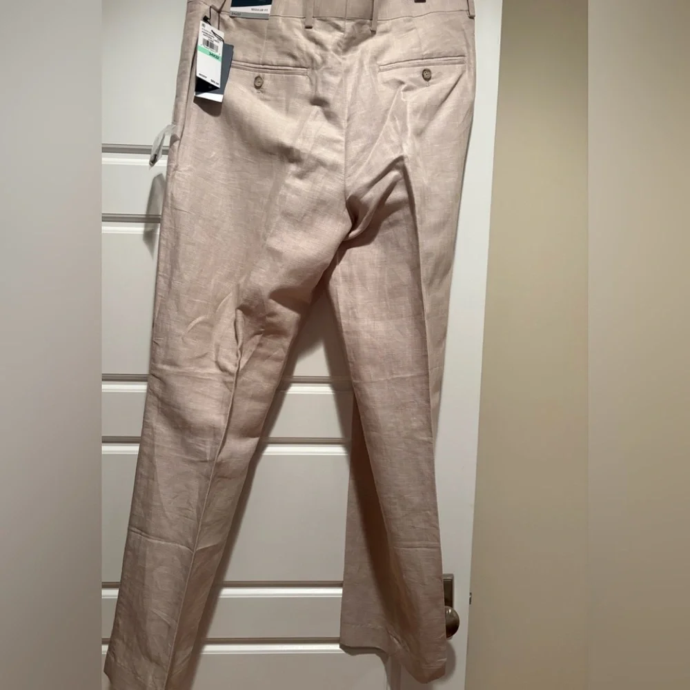 NWT Perry Ellis Linen Dress Slacks